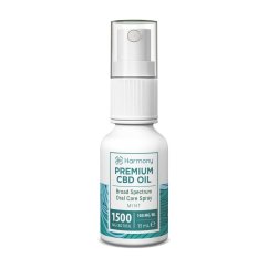 Harmony CBD-olie in spray 1500 mg, 15 ml, Mint