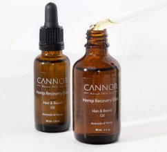 Cannor Elixir nutritivo e calmante - Óleo para cabelo e barba, 50ml