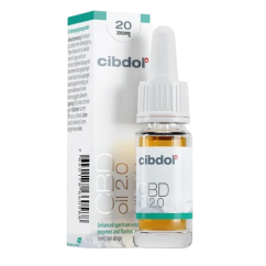 Cibdol CBD oil 2.0 20 %, 2000 mg, 10 ml
