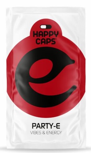 Happy Caps Party E - Energizing and Encouraging Capsules, (dietary supplement), Box 10 pcs