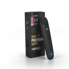 Eighty8 Superstrong HHC Vape arbuus, 89% HHC, 10% THCP, CCELL, 0,5 ml