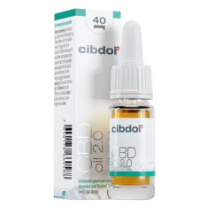 Cibdol CBD oil 2.0 40%, 4000 мг, 10 мл