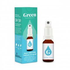Green Pharmaceutics Spray Nano CBG/CBD – 50/50 mg, 10 ml