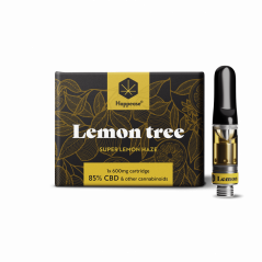 Happease Cartuccia CBD Lemon Tree 600 mg, 85 % CBD