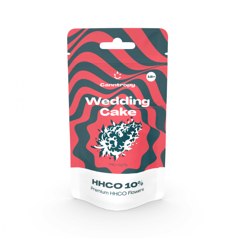 Canntropy HHCO ziedu kāzu torte 10 %, 1 g - 100 g