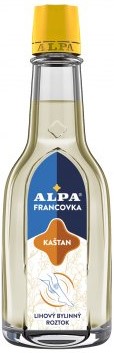 Alpa Francovka - Kruidenoplossing met kastanjealcohol, 60 ml, verpakking van 12 stuks