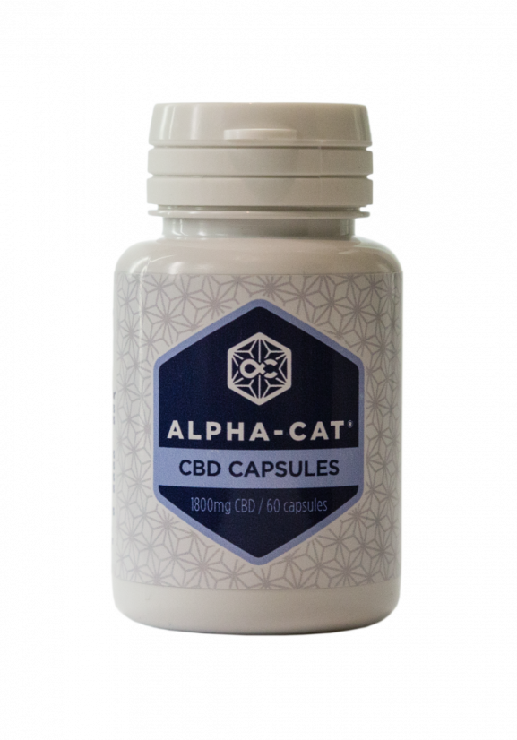 Kapsułki Alpha-CAT Hemp CBD 60x30mg, 1800 mg