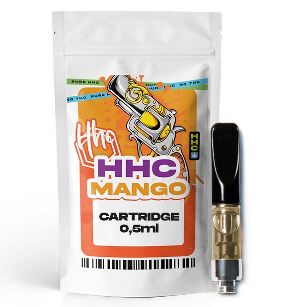 Czech CBD HHC kasetė Mango, 94 %, 0,5 Jr