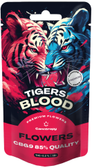 Canntropy CBG9 Flores Sangue de Tigre, CBG9 85% de qualidade, 1-100 g