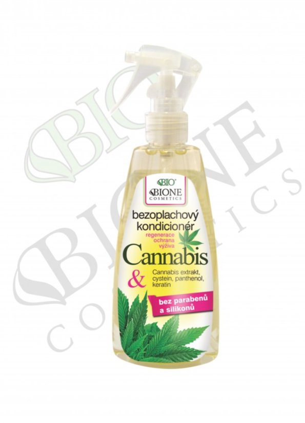 Bione Bezoplachový kondicionér BIO CANNABIS 260 ml - balení 12 kusů