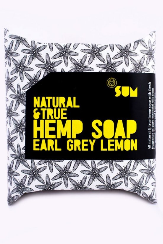 SUM mydło konopne Earl Grey cytrynowe Natural&True 80 g