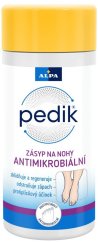 Polvere per piedi Alpa Pedik con additivo antimicrobico 100 g, confezione da 10 pz