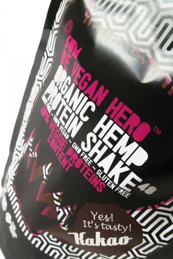 SUM Hamp protein shake Be Vegan Hero Kakao 500g