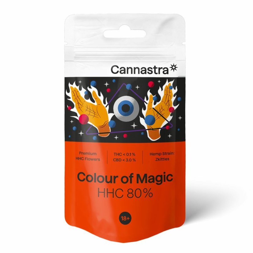 Cannastra Hoa HHC Màu sắc của Ảo thuật 80%, 1 g - 100 g