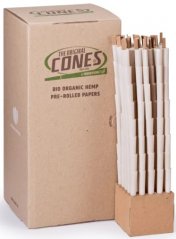 The Original Cones, Cones Bio Organic Hamp Small De Luxe Bulk Box 800 stk.