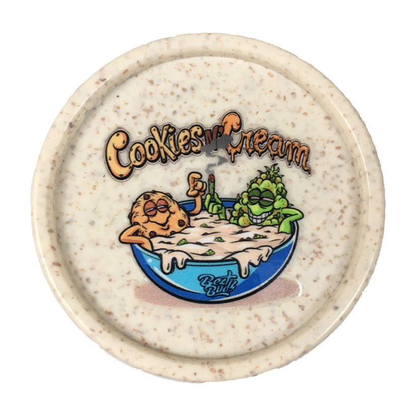 Best Buds Eco Grinder Cookies and Cream, 2 parts, 53 mm (24 pcs / display)
