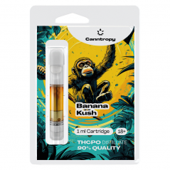 Canntropy THCPO-cartridge Banana Kush, THCPO 90% kwaliteit, 1ml
