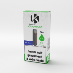 Kanavape OG Kush-cartridge 10% CBD, 1 ml, 100 mg