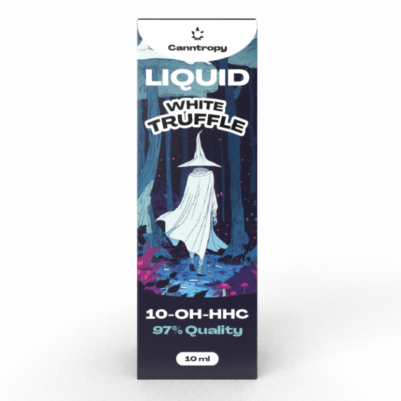 Canntropy 10-OH-HHC šķidrā baltā trifele, 10-OH-HHC 97% kvalitāte, 10 ml