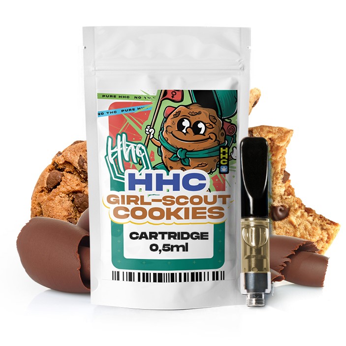 Czech CBD HHC-cartridge Scout-koekjes voor meisjes, 94 %, 0,5 Jr