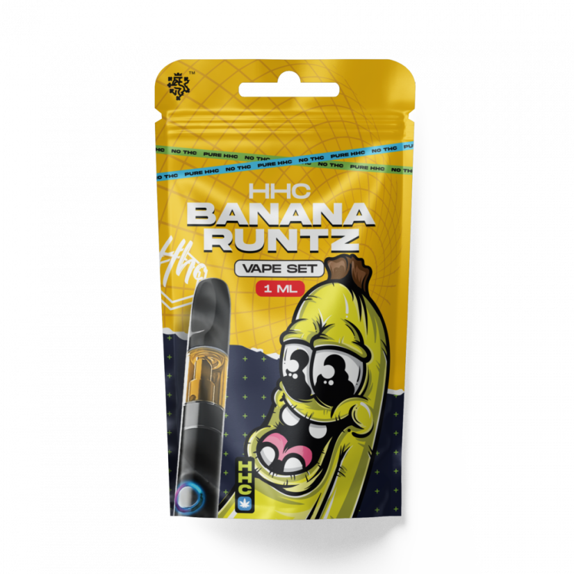 Czech CBD HHC Set Batéria + Cartridge Banana Runtz 94%, 1 ml