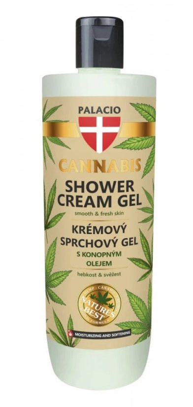 Palacio Konopný sprchový gel, 500 ml