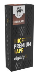 Eighty8 HHC Vape Sô cô la, 99 % HHC, 2 Jr.