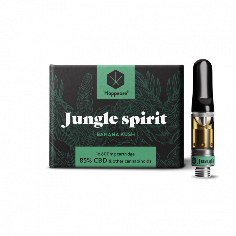 Happease Skartoċċ CBD Jungle Spirit 600 mg, 85 % CBD