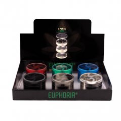 Euphoria Metal Grinders Whirl 52 mm - 4 parts (6 pcs/BOX)