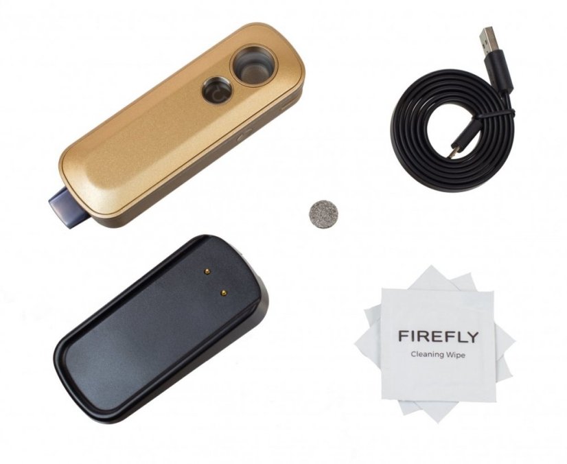 Firefly 2+ Höyrystin - kultaa
