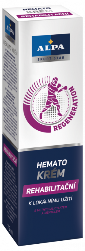 Crema Alpa Hemato – Reabilitare 75 ml, ambalaj 10 buc