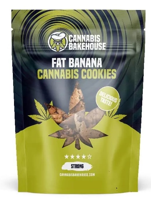 Cannabis Bakehouse Cookies tal-Kannabis tal-Banana Xaħam