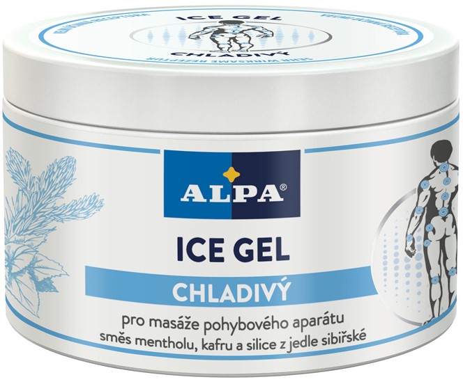 Alpa Ice gel 250 ml, pachet 4 buc