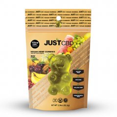 JustCBD Vegane Gummibärchen 'Mixed Fruit' 300 mg CBD