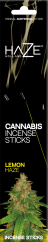Bastoncini di incenso alla cannabis Haze Lemon Haze - Cartone (6 confezioni)