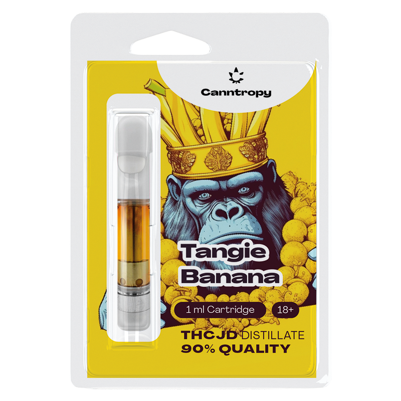 Canntropy THCJD Skartoċċ Tangie Banana, THCJD 90% kwalità, 1 ml