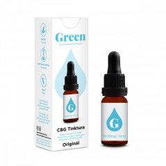 Green Pharmaceutics CBG Alkuperäinen tinktuura – 10%, 1000 mg, 10 ml
