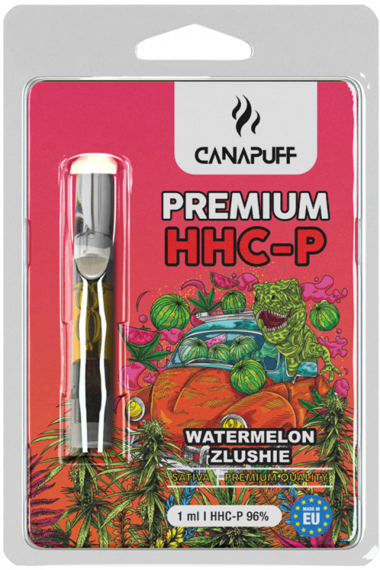 CanaPuff Cartucho HHCP Melancia Zlushie, HHCP 96%