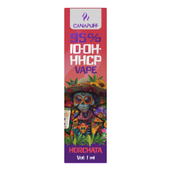 CanaPuff 10-OH-HHCP Pena Vape Sekali Pakai Horchata, 10-OH-HHCP 95 %, 1 ml