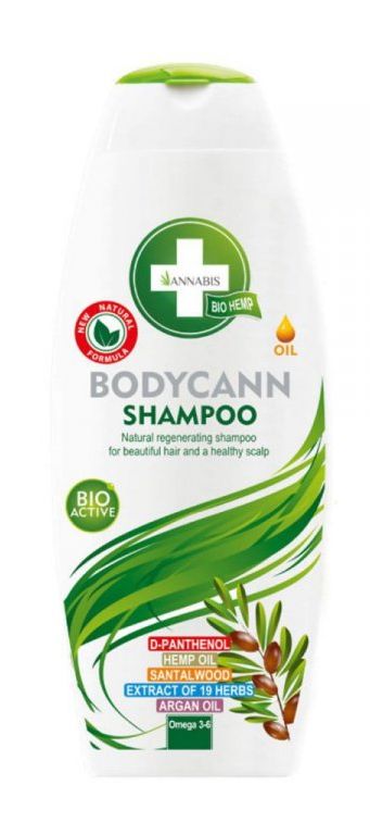 Annabis Bodycann naravni regeneracijski šampon 250 ml