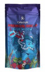 CanaPuff - BLUE WIDOW 40 % - Premium HHC - P Květy, 1g - 5g