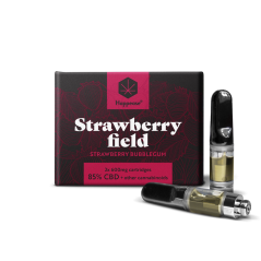 Happease Cartucho Strawberry Field 1200 mg, 85% CBD, 2 unidades x 600 mg