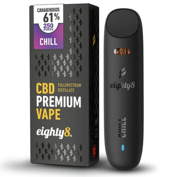 Eighty8 CBD Vape Chill, 61% CBD