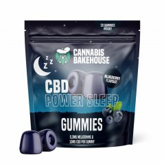 Cannabis Bakehouse CDB Energía Dormir Gomitas 300 mg, 20 piezas X 15 mg CDB