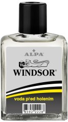 Alpa Windsor pre-shave lotion 100 ml, pakkett ta '10 pcs