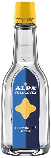 アルパ フランコフカ - アルコールハーブ溶液、160 ml、12 個パック