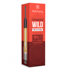 Harmony CBD Pen - Kartusz z poziomką - 100 mg CBD, 1 ml