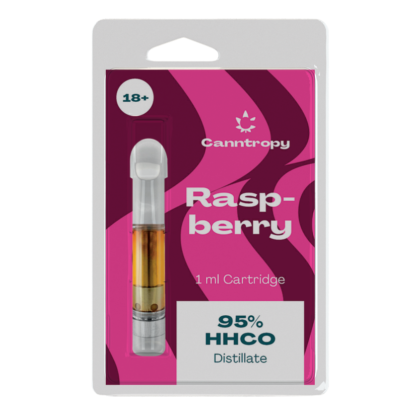 Canntropy HHCO kasetė Raspberry, 95 % HHCO, 1 ml