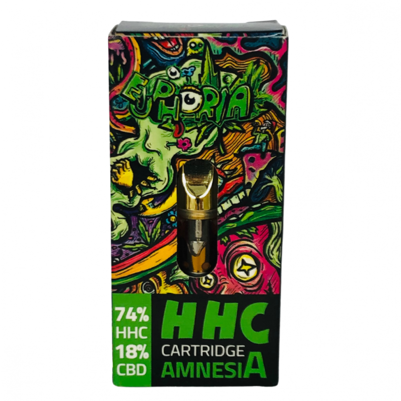 Euphoria HHC kārtridžs Zkittlez 74%, 0,5 ml