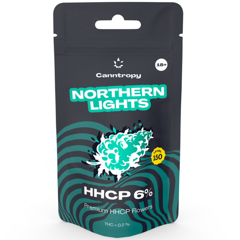 Canntropy HHCP Ziedu ziemeļblāzma - 6 % HHCP, 1 g - 100 g
